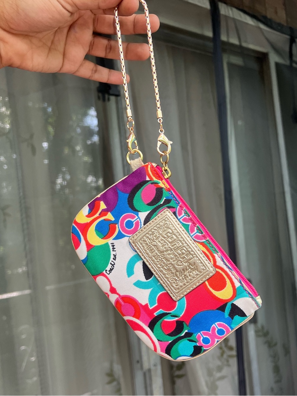 Coach Poppy Multi-ColorWristlet